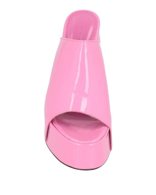 By Far Pink Sandals
