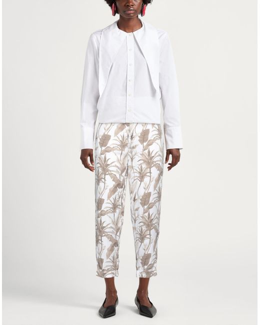 Mason's White Trouser