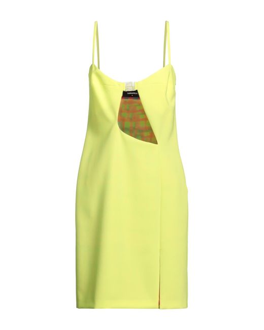 DSquared² Yellow Midi Dress