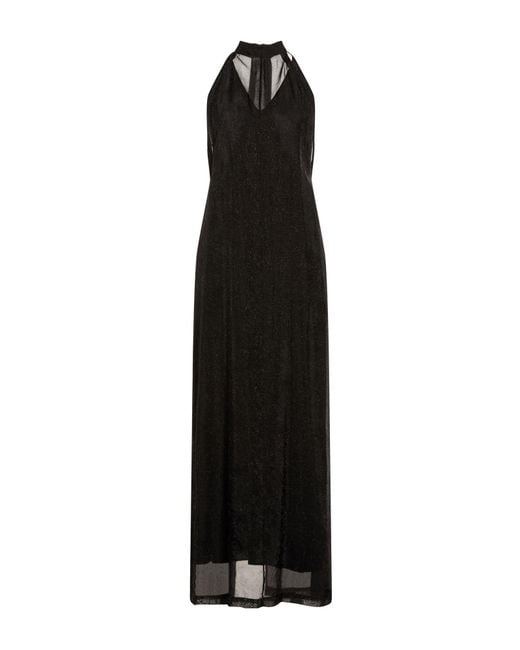 Alysi Black Maxi Dress