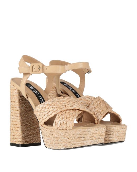 Sergio Rossi Natural Espadrilles