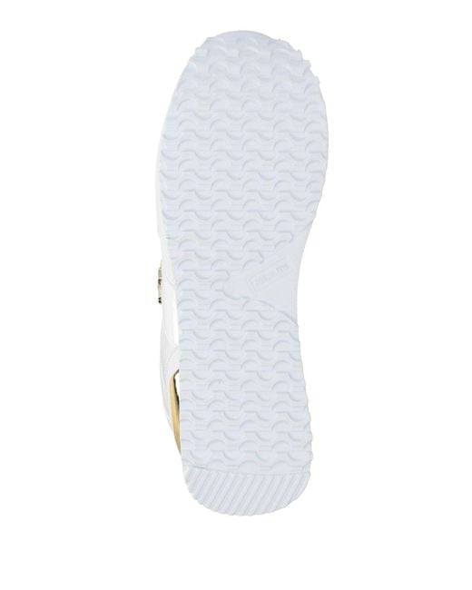 Patrizia Pepe White Girl Sneakers Textile Fibers, Rubber
