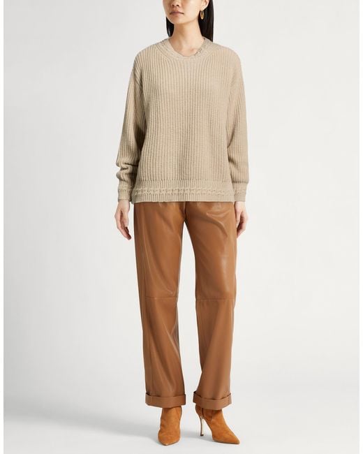Pullover Drumohr de color Natural