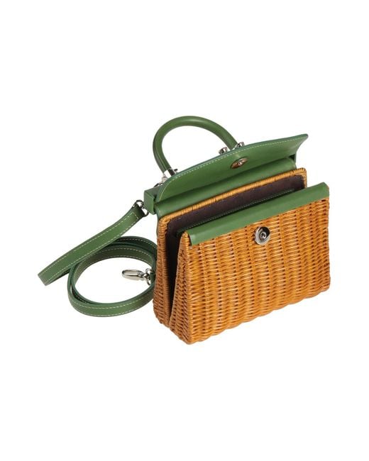 Rodo Green Handbag