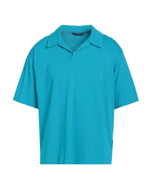 Polo Hevò pour homme en coloris Blue