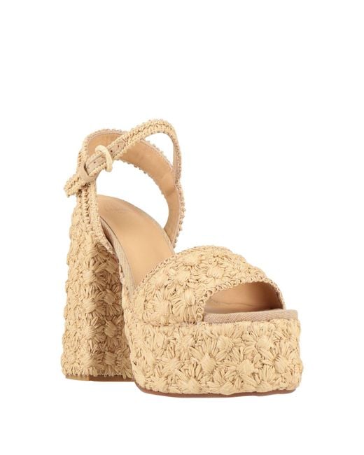 Castaner Metallic Sandals