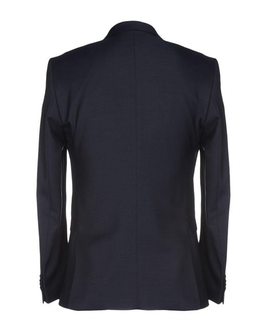 Jack & Jones Blue Blazer Polyester, Wool, Elastane for men