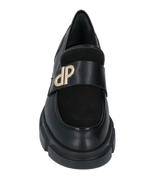 Pollini Black Mokassin