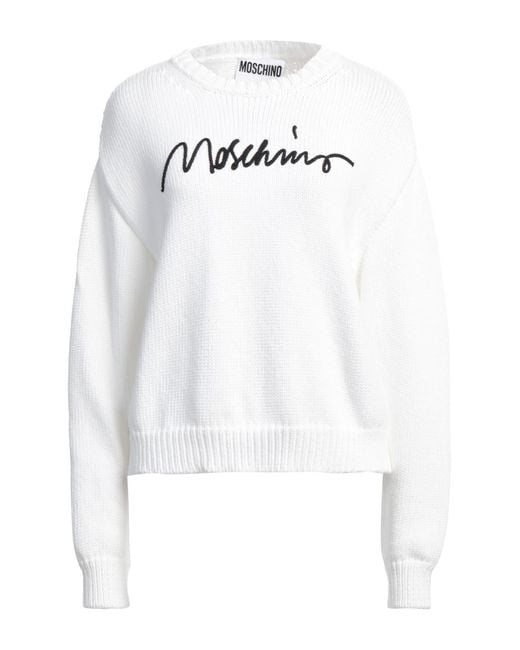 Pullover Moschino de color White