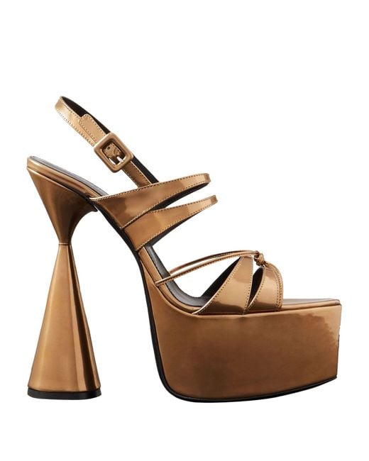 D'Accori Brown Sandals Leather