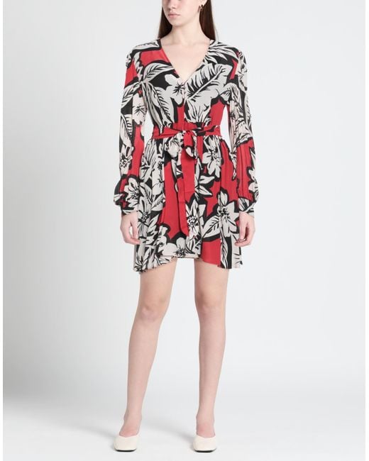 Twinset Red Mini Dress