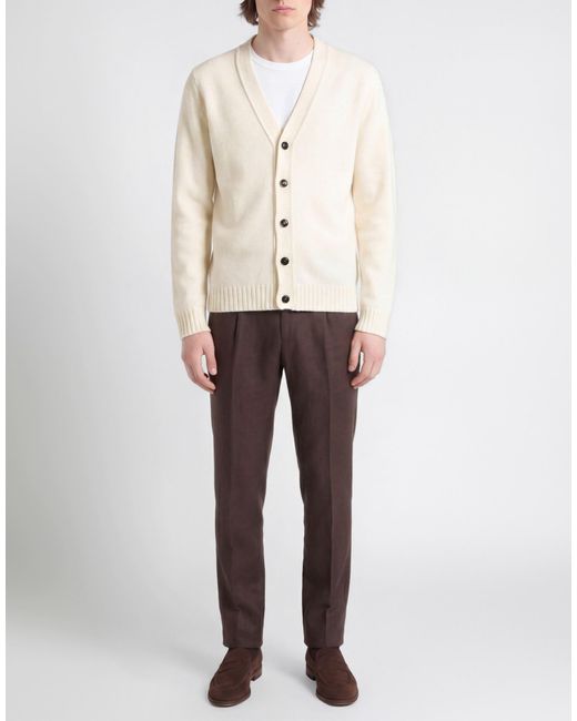 Roda White Cardigan for men