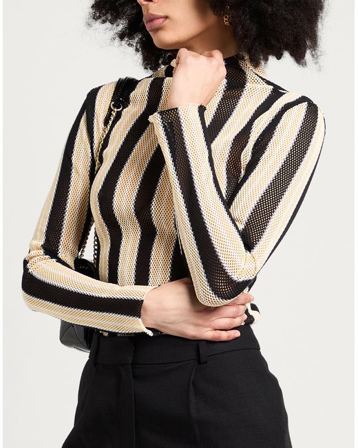 MSGM Black Turtleneck Cotton, Polyester