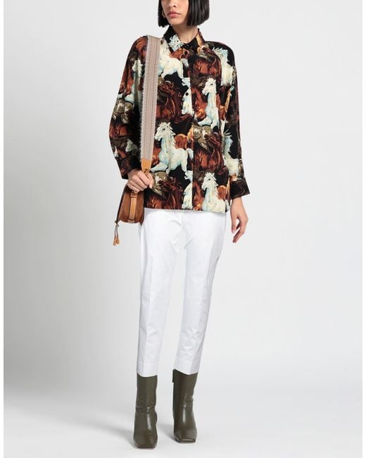 D.exterior White Pants