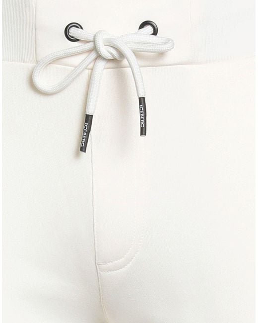 Iceberg White Trouser for men