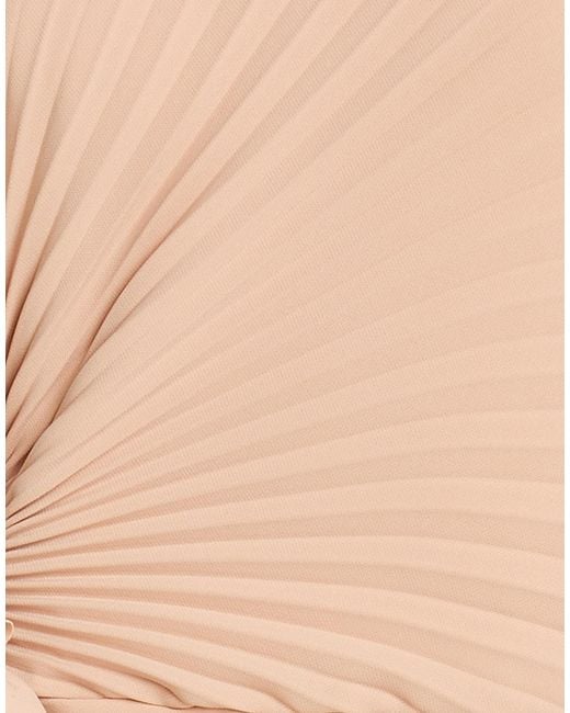Clips Natural Sand Midi Dress Polyester, Elastane