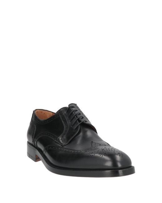 Moreschi Gray Lace-Up Shoes Leather for men