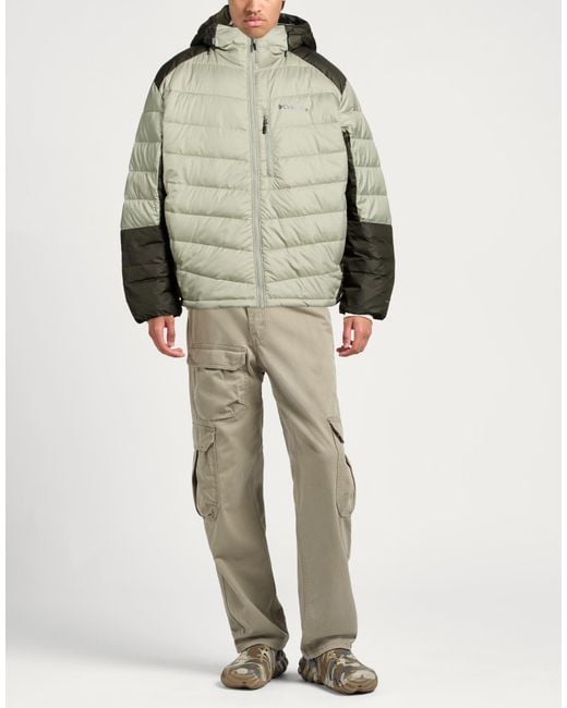Columbia Green Puffer Polyester for men