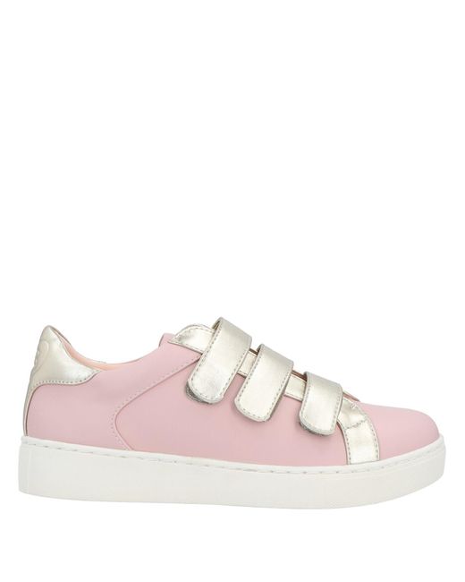 Twin Set Pink Sneakers Soft Leather