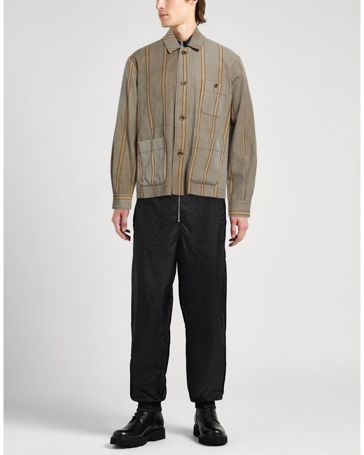 Uma Wang Brown Jacket Virgin Wool, Cotton for men