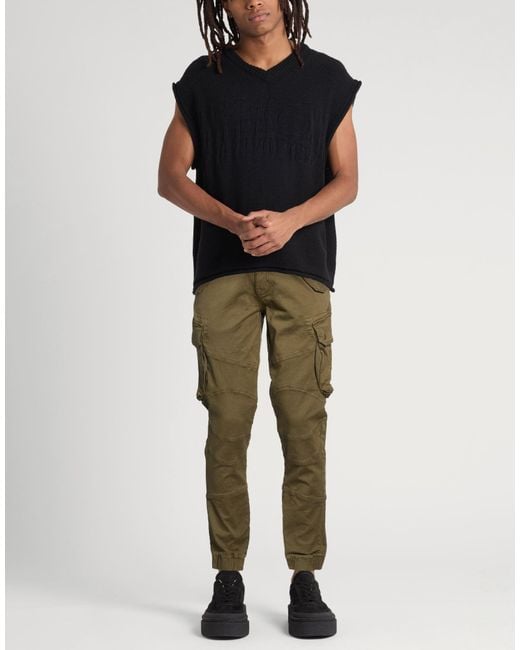 Alpha Industries Green Pants for men