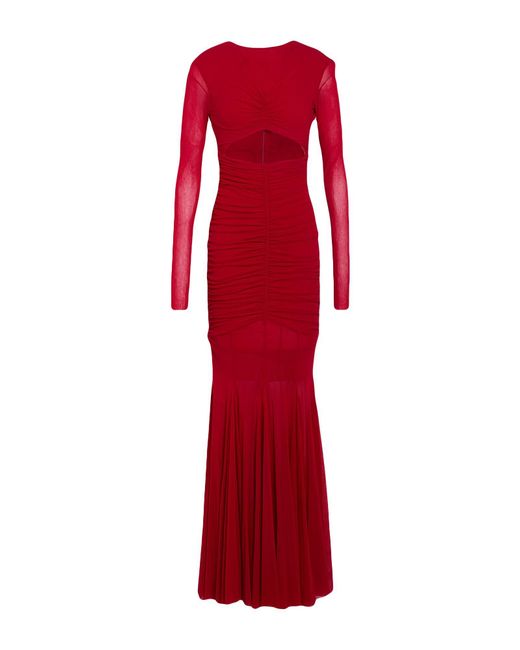 philosophy di lorenzo serafini red dress Philosophy di Lorenzo Serafini RTW Fall 2019 [PHOTOS]