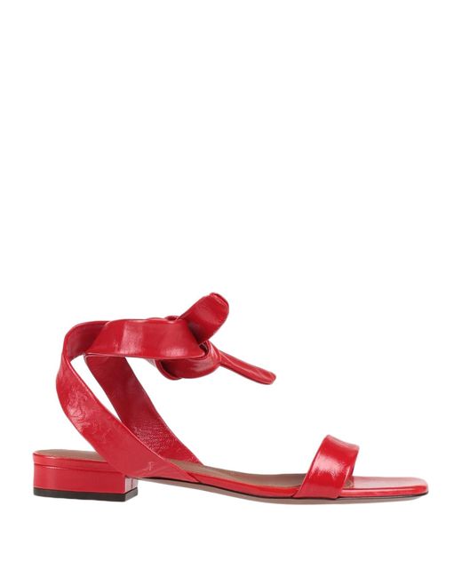 L'Autre Chose Red Sandals