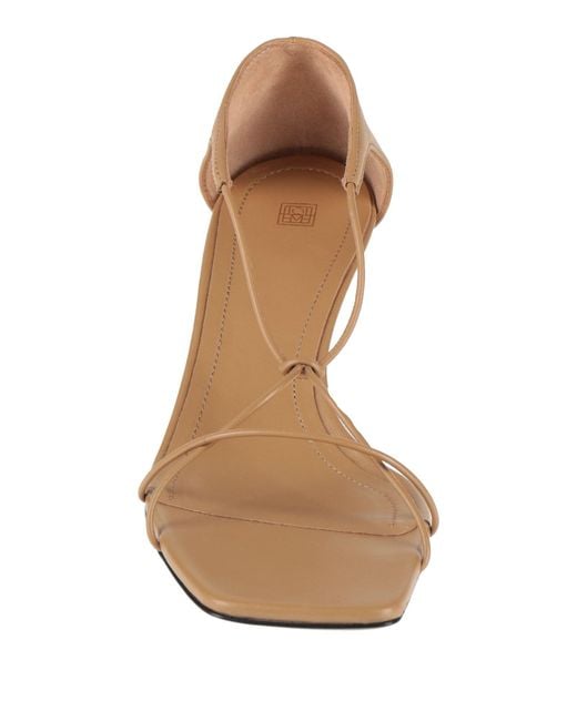 Totême  Natural Sandals Leather