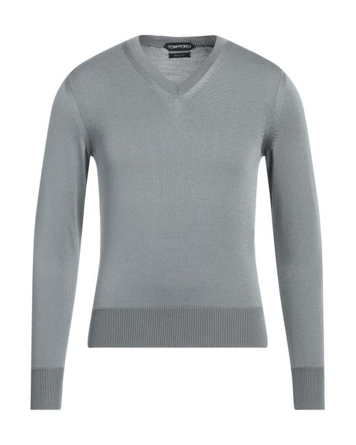 Tom Ford Gray Sweater for men