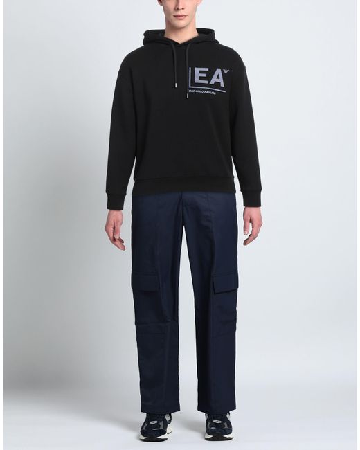 Emporio Armani Black Sweatshirt for men