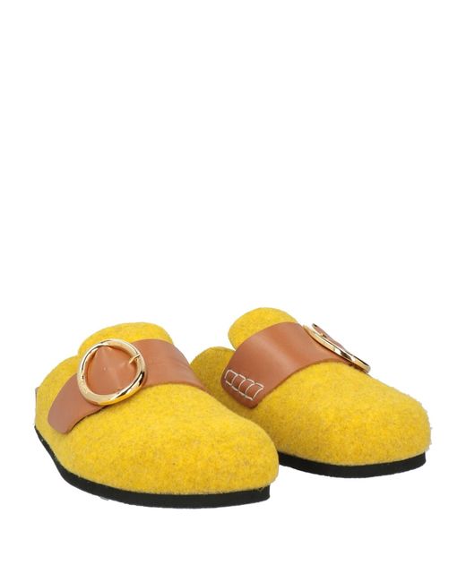 J.W. Anderson Yellow Mules & Clogs