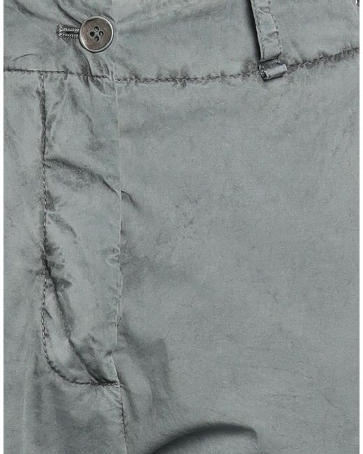 Masnada Gray Pants Cotton, Elastane