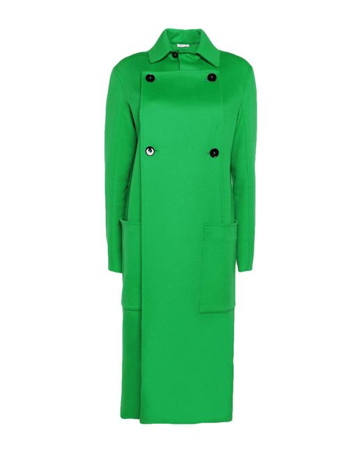 Jil Sander Green Coat