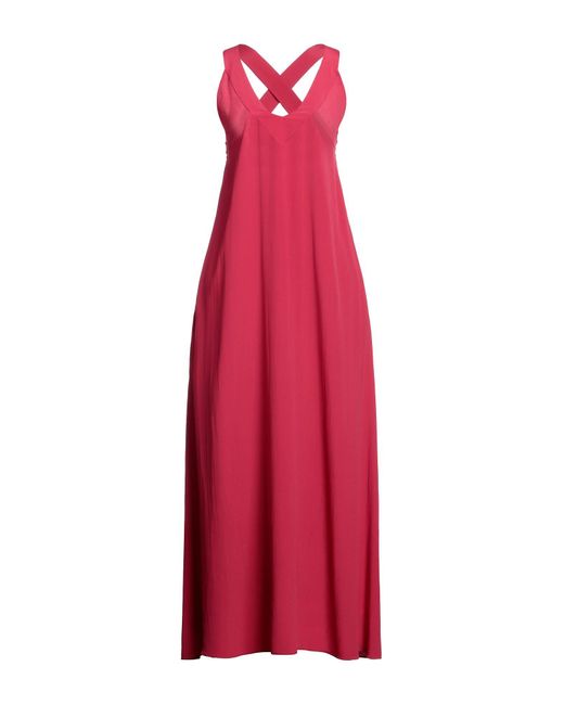 Suoli Red Maxi Dress