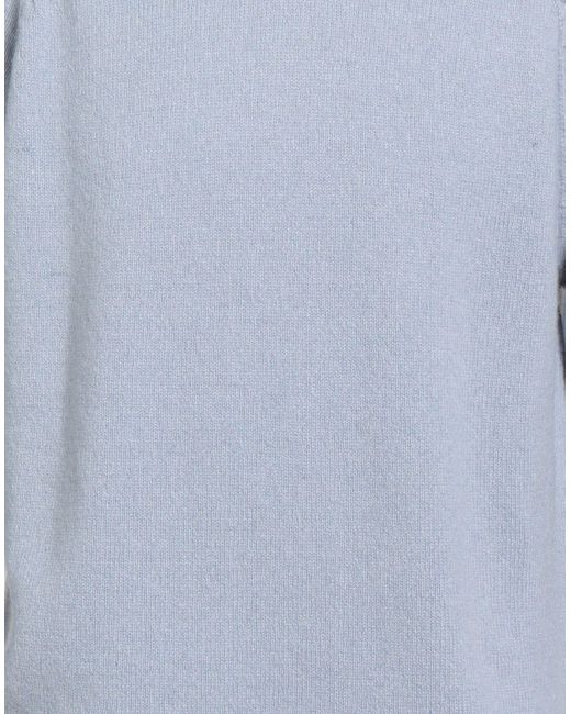 Malo Blue Sky Turtleneck Cashmere, Wool for men