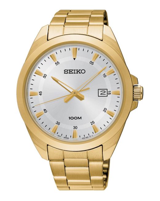 Reloj de pulsera Seiko de hombre de color Metallic