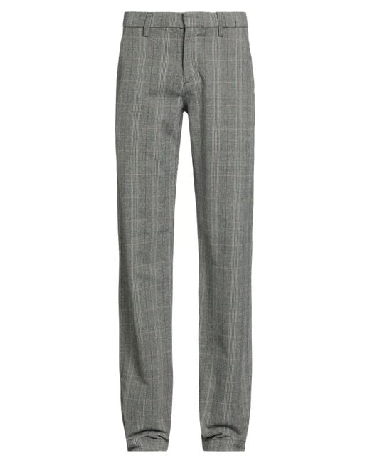 40weft Gray Pants Cotton for men