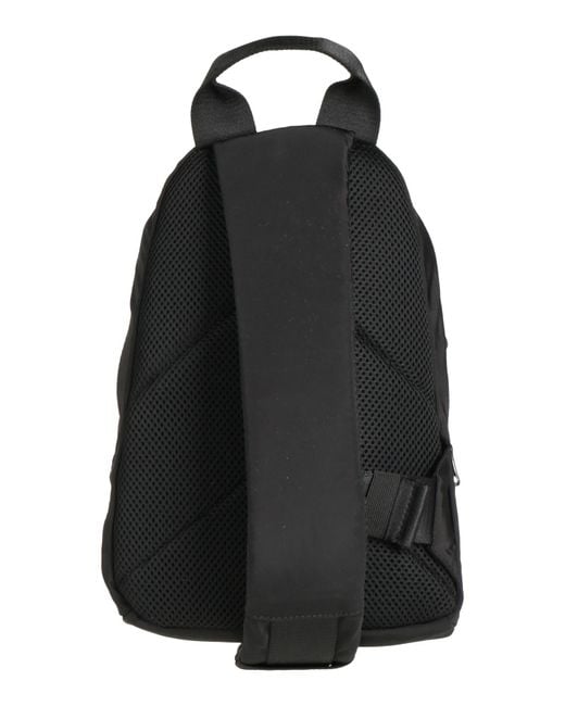 EA7 Black Backpacks for men