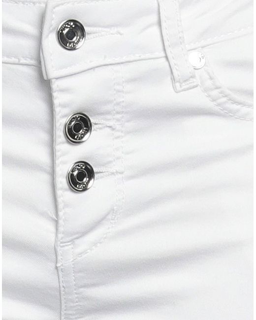 Liu Jo White Jeans Cotton, Polyester, Elastane