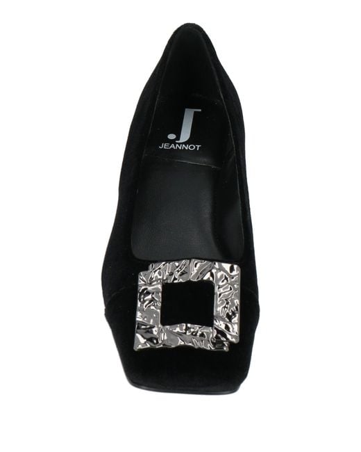 Jeannot Black Ballet Flats