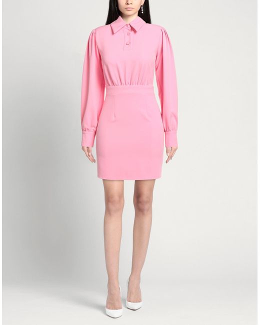 ACTUALEE Pink Mini Dress