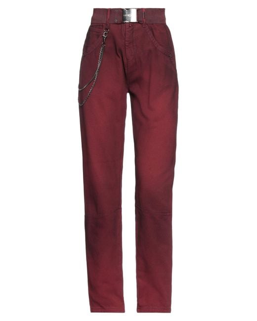 High Red Trouser