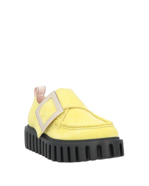 Roger Vivier Yellow Loafers