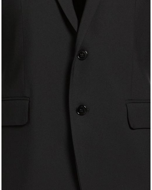 Brian Dales Black Blazer Wool, Polyamide, Elastane for men