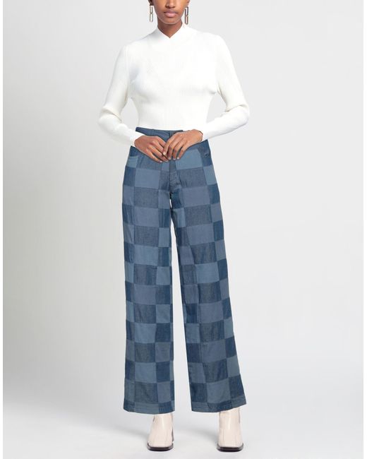CONNOR & BLAKE Blue Pants Cotton