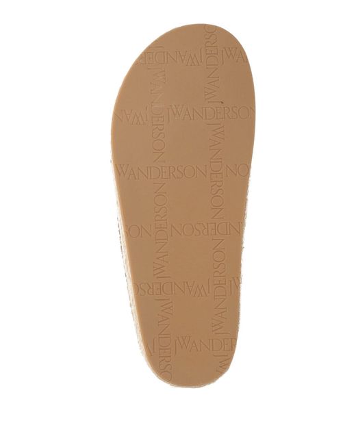 J.W. Anderson Brown Espadrilles Leather for men