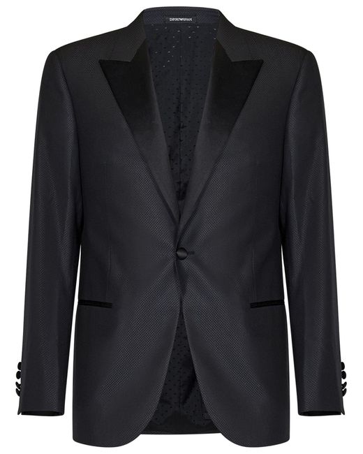 Emporio Armani Anzug in Black für Herren