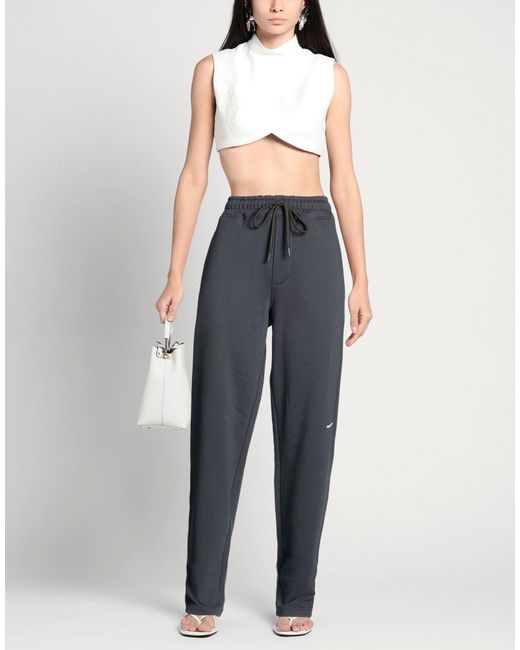 Department 5 Blue Charcoal Pants Cotton