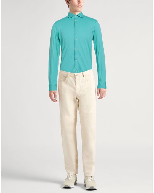 Camicia di Fedeli in Blue da Uomo