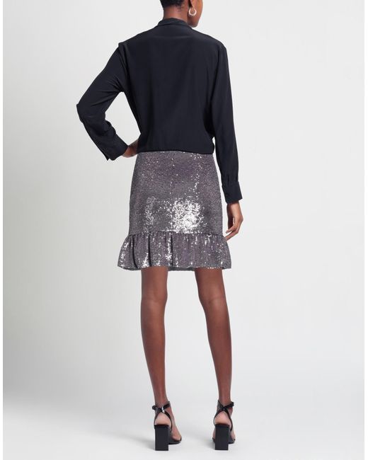 BROGNANO Purple Mini Skirt